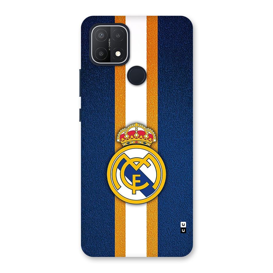 Real Madrid Stripes Back Case for Oppo A15s