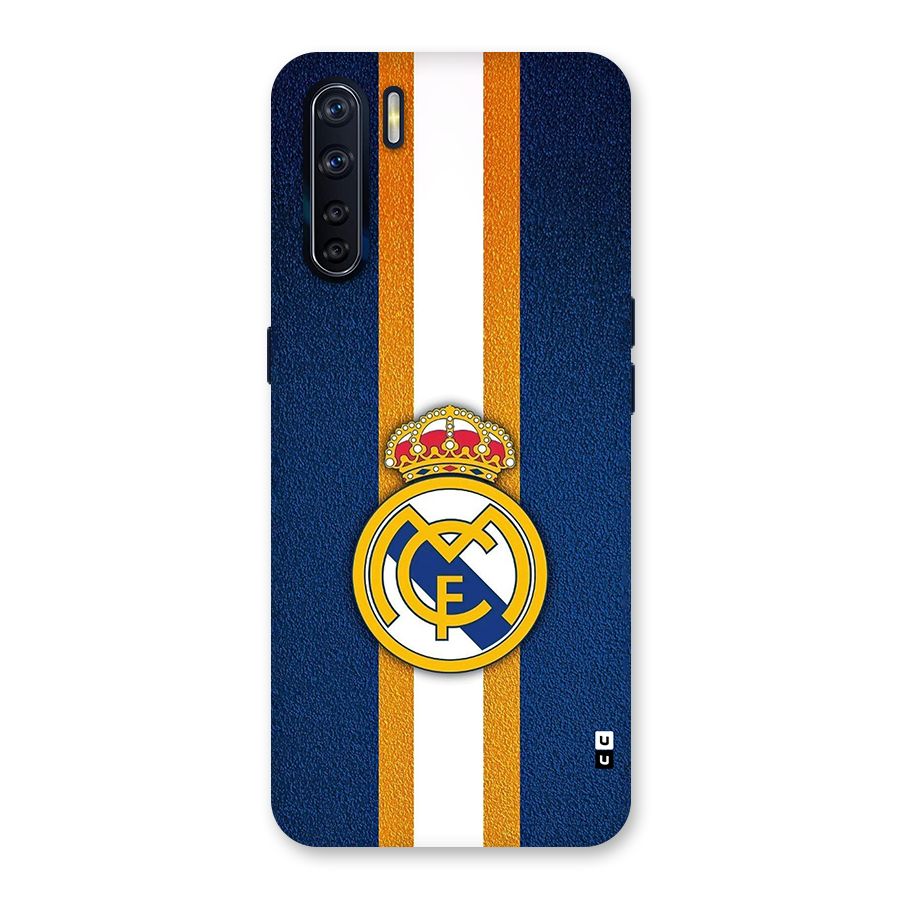 Real Madrid Stripes Back Case for Oppo F15