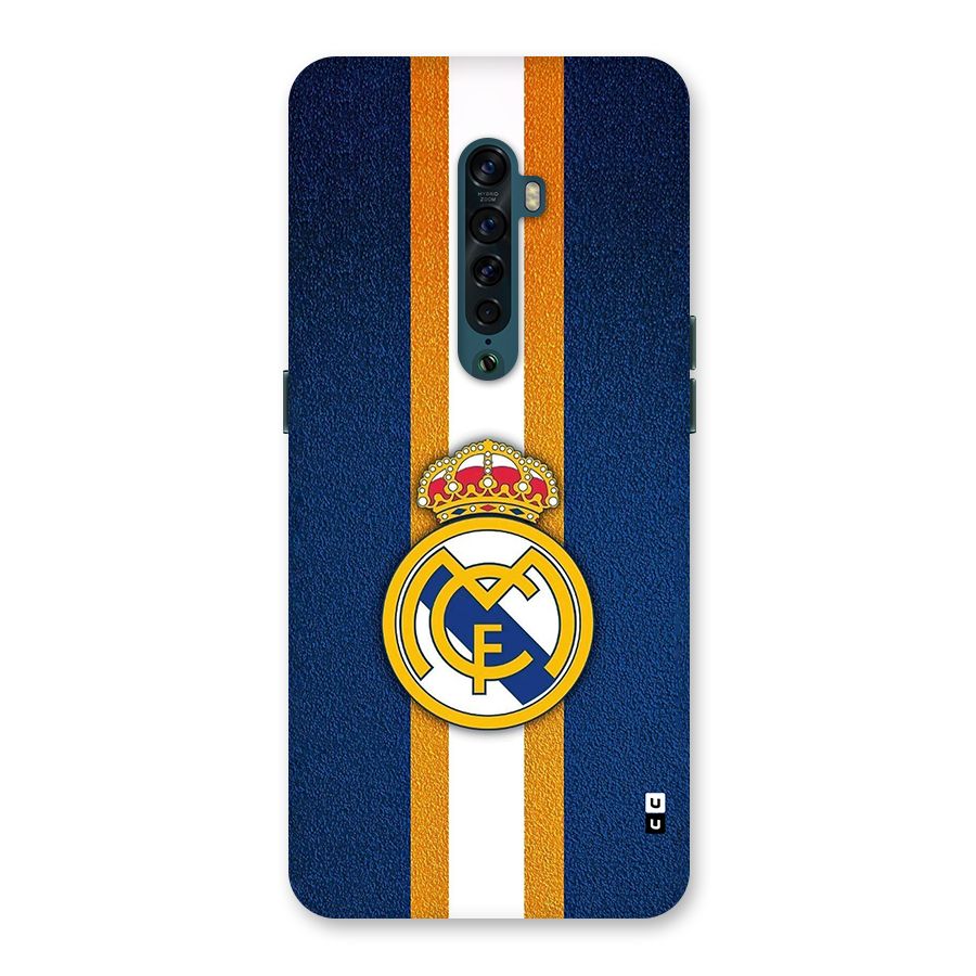 Real Madrid Stripes Back Case for Oppo Reno2