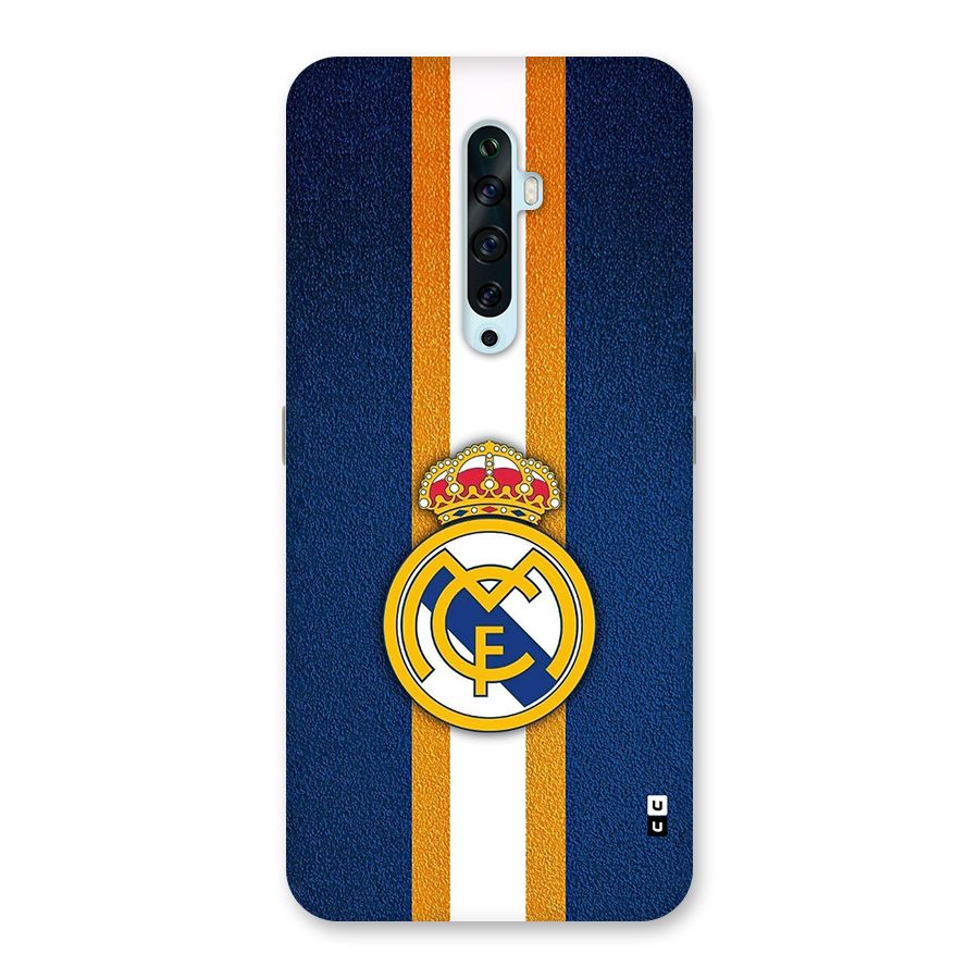 Real Madrid Stripes Back Case for Oppo Reno2 Z