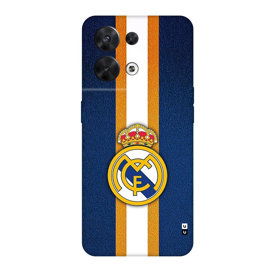 Real Madrid Stripes Back Case for Oppo Reno8 5G