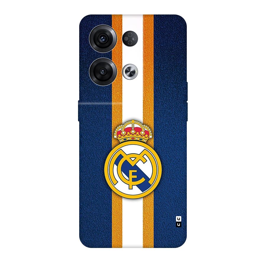 Real Madrid Stripes Back Case for Oppo Reno8 Pro 5G