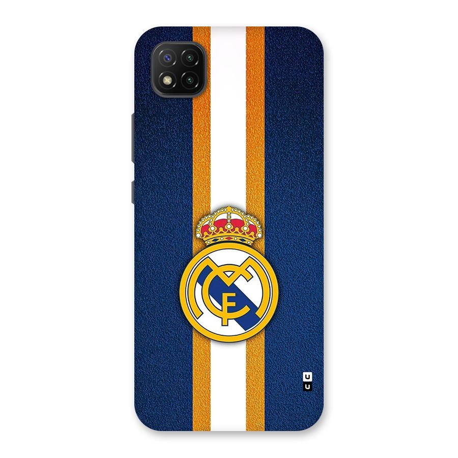 Real Madrid Stripes Back Case for Poco C3