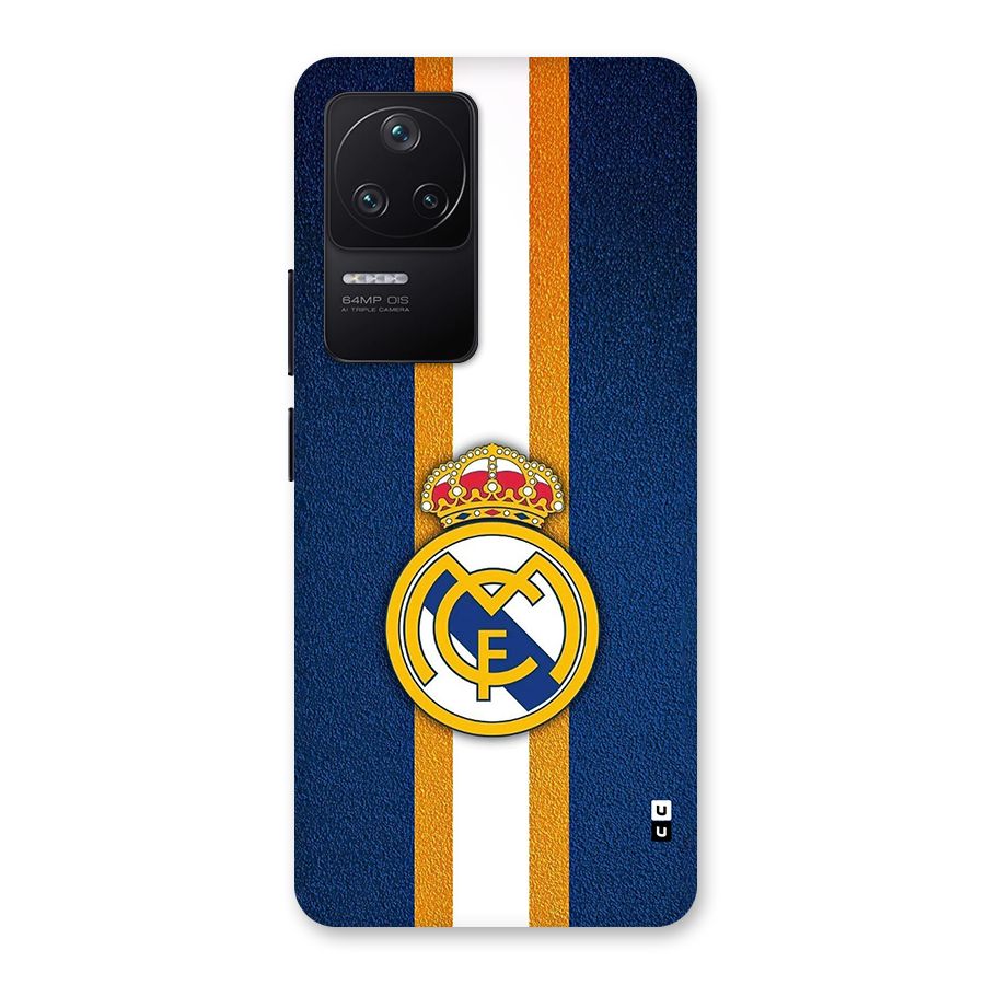 Real Madrid Stripes Back Case for Poco F4 5G