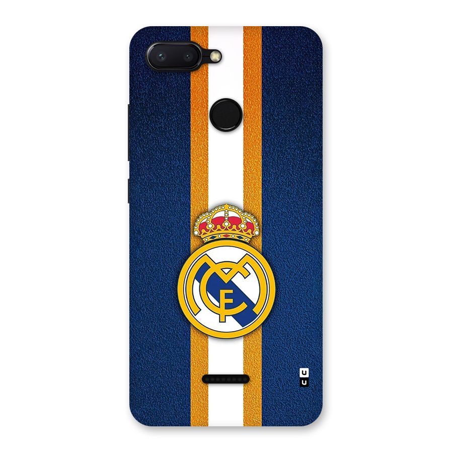 Real Madrid Stripes Back Case for Redmi 6
