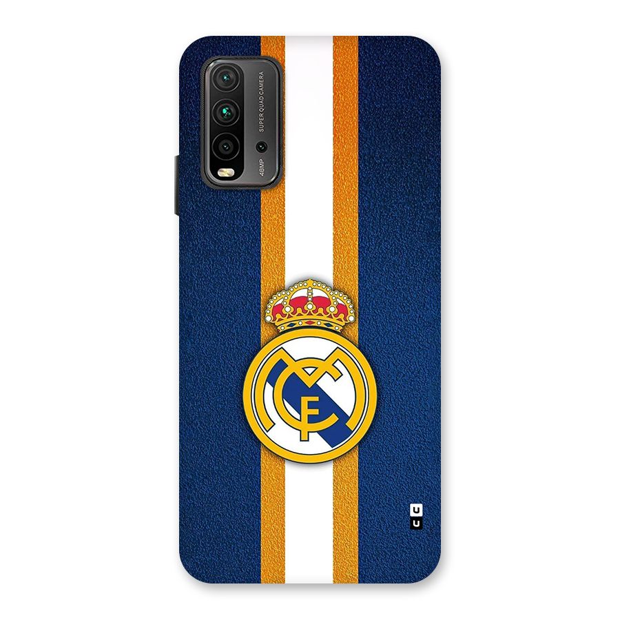 Real Madrid Stripes Back Case for Redmi 9 Power