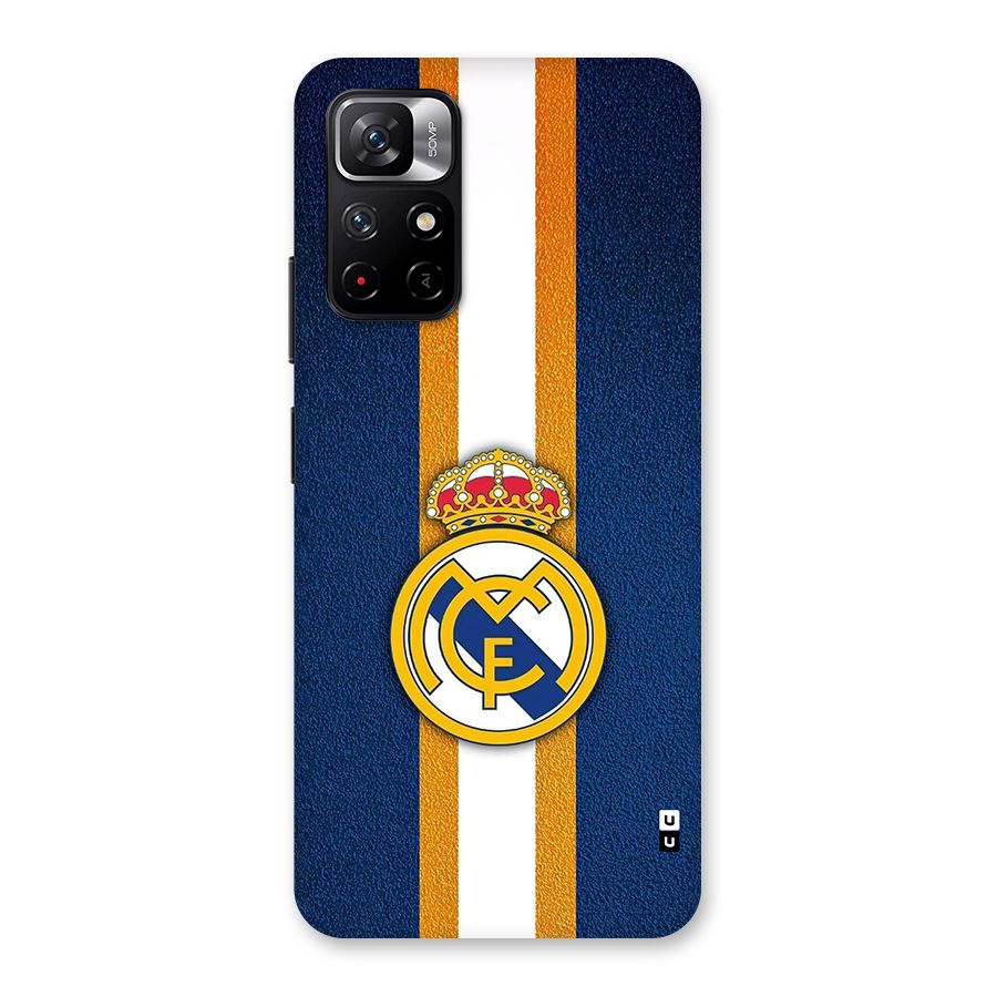 Real Madrid Stripes Back Case for Redmi Note 11T 5G