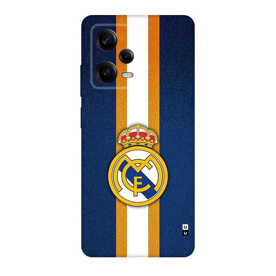 Real Madrid Stripes Back Case for Redmi Note 12 Pro