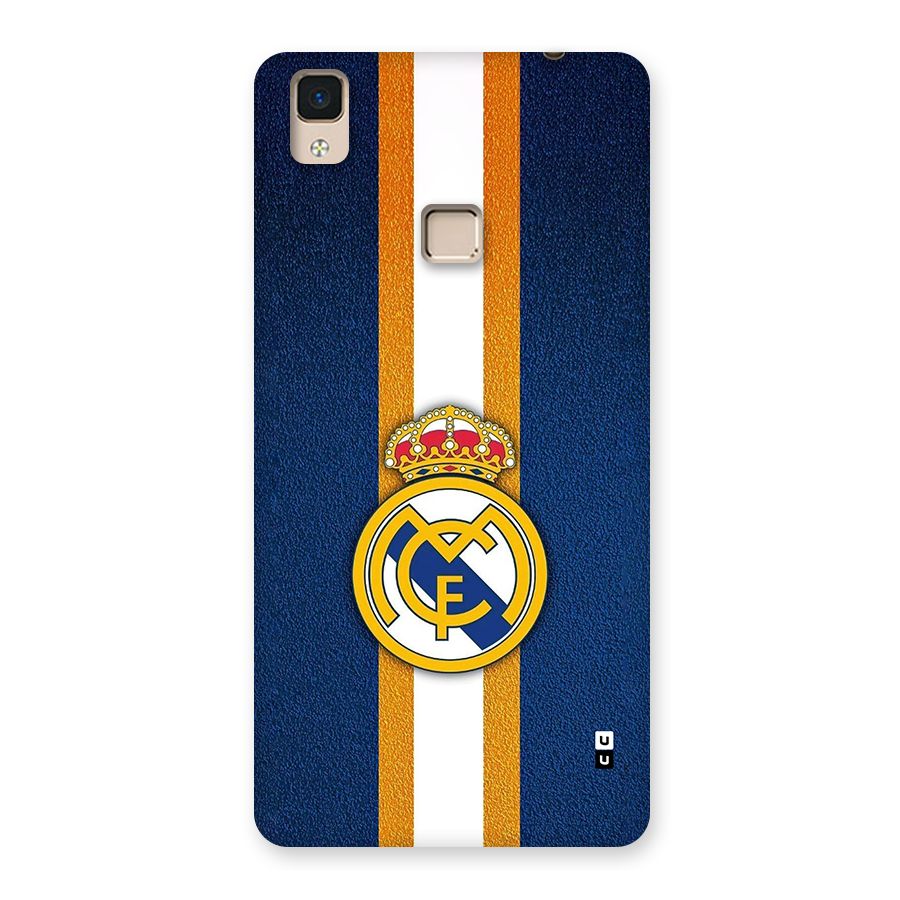 Real Madrid Stripes Back Case for V3 Max