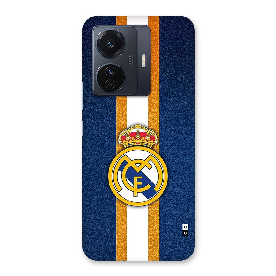 Real Madrid Stripes Back Case for Vivo T1 Pro