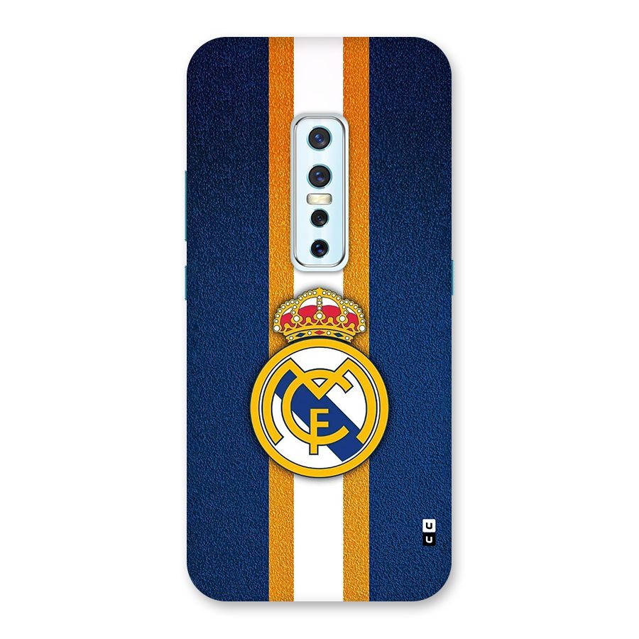 Real Madrid Stripes Back Case for Vivo V17 Pro