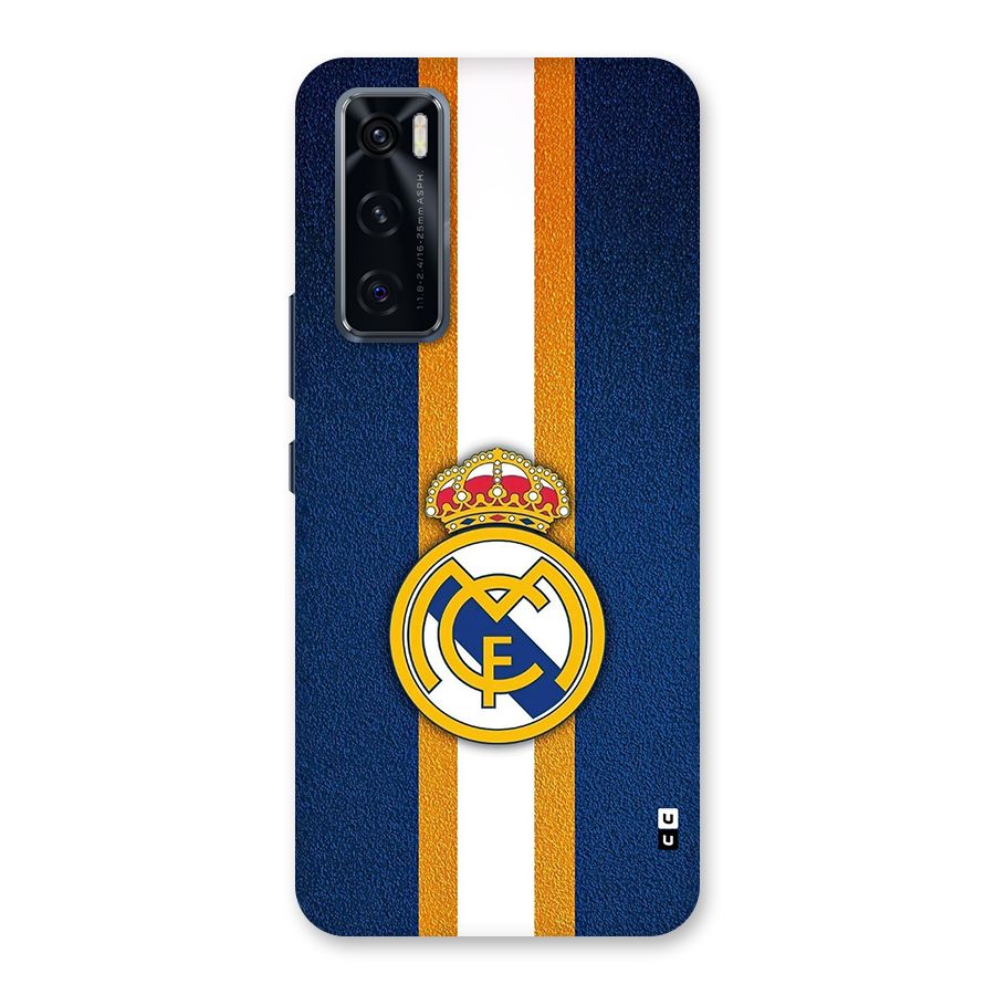 Real Madrid Stripes Back Case for Vivo V20 SE