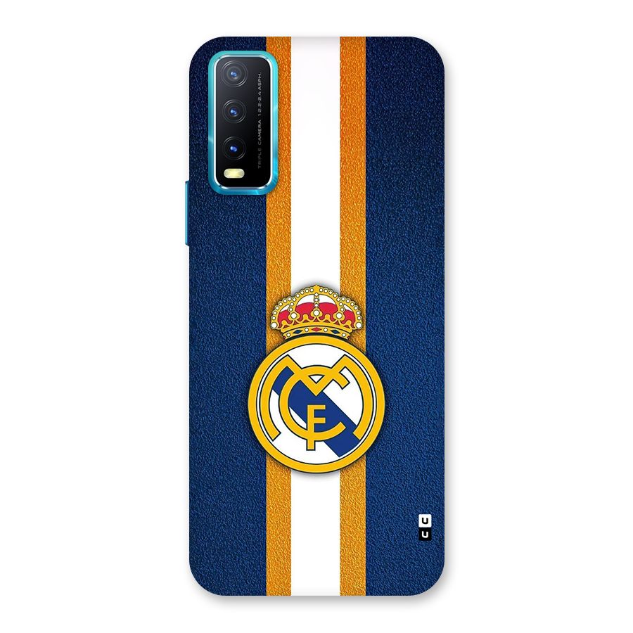 Real Madrid Stripes Back Case for Vivo Y20G