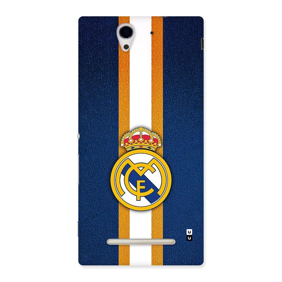 Real Madrid Stripes Back Case for Xperia C3