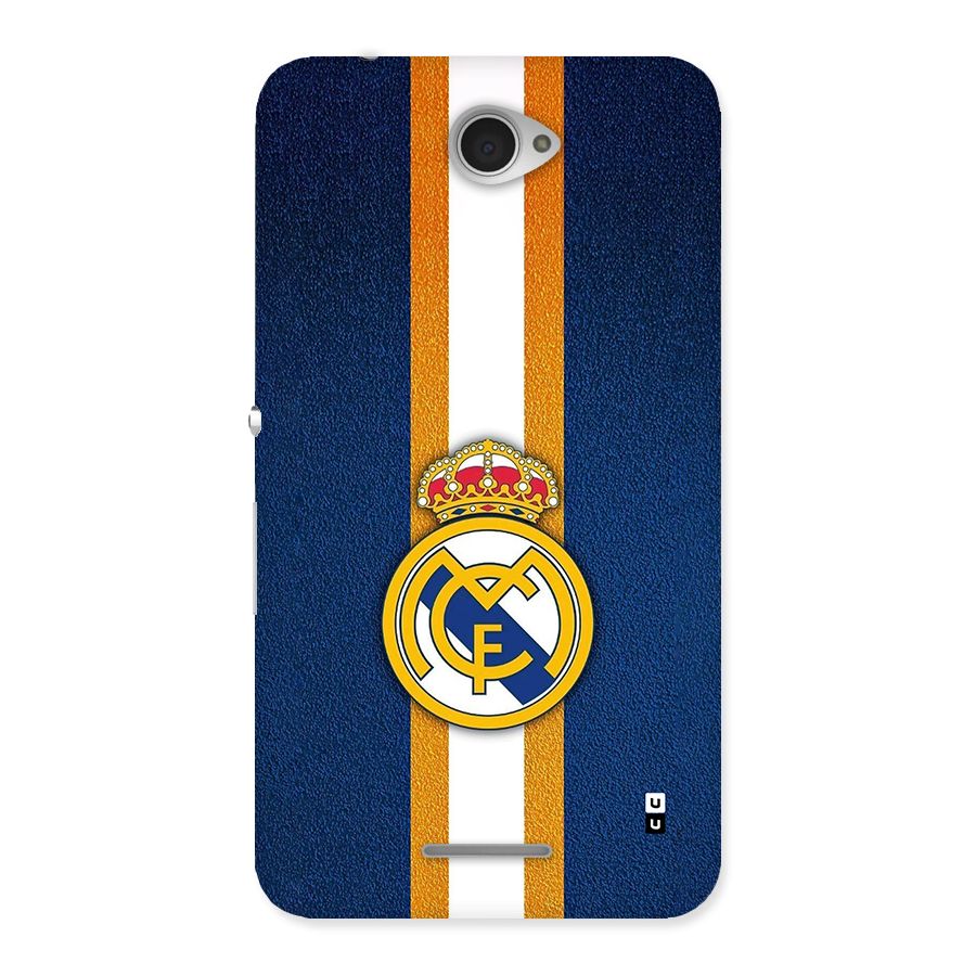 Real Madrid Stripes Back Case for Xperia E4