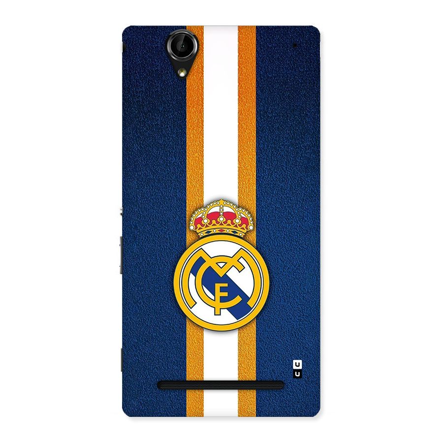 Real Madrid Stripes Back Case for Xperia T2