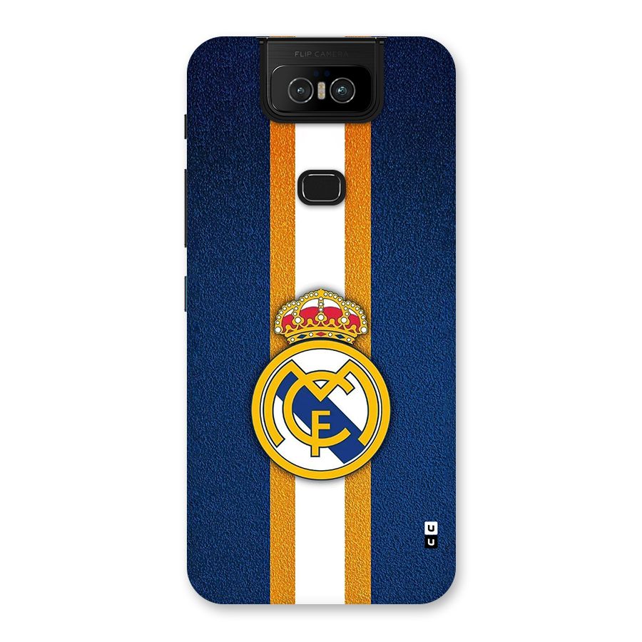 Real Madrid Stripes Back Case for Zenfone 6z