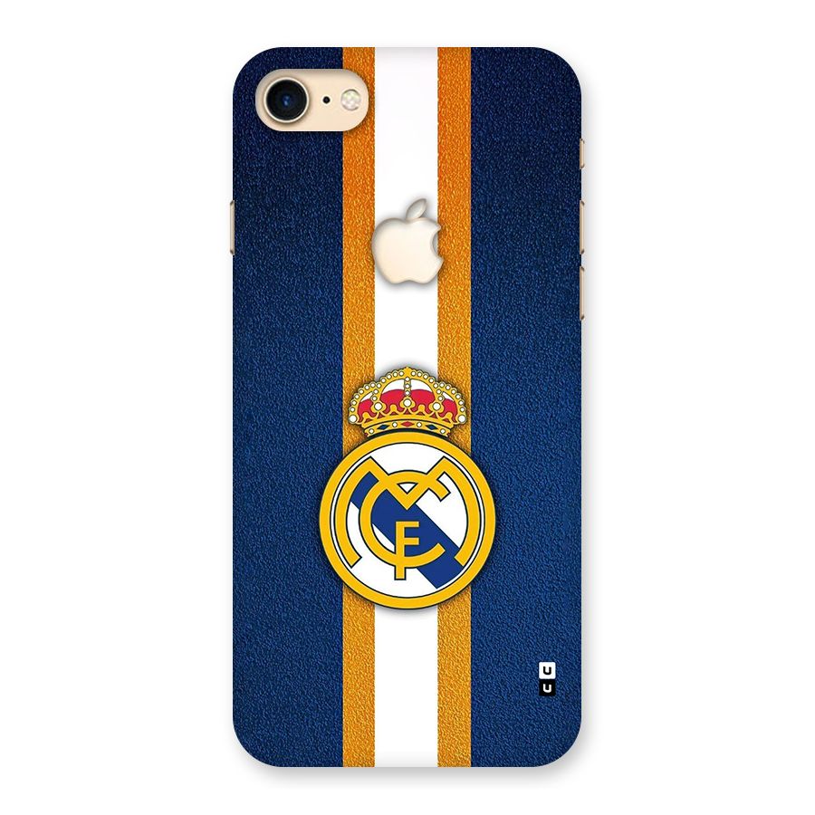 Real Madrid Stripes Back Case for iPhone 7 Apple Cut