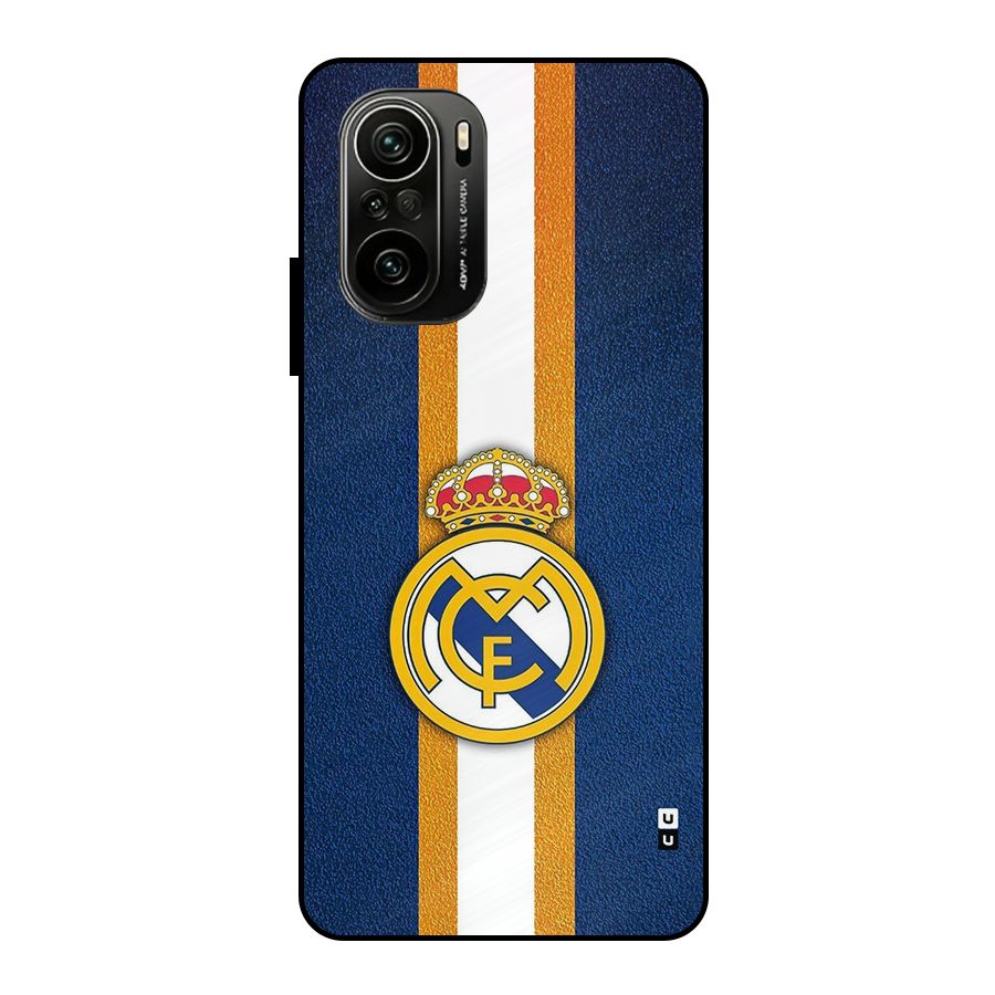 Real Madrid Stripes Metal Back Case for Mi 11X Pro