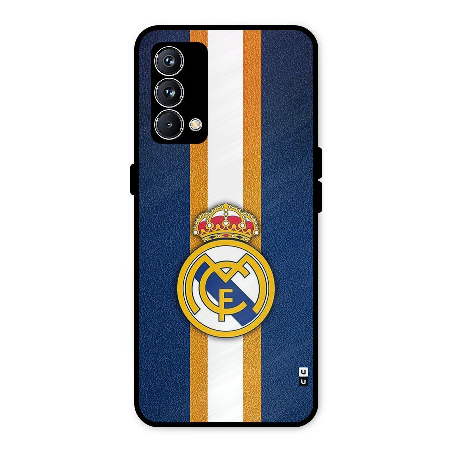 Real Madrid Stripes Metal Back Case for Realme GT Master Edition