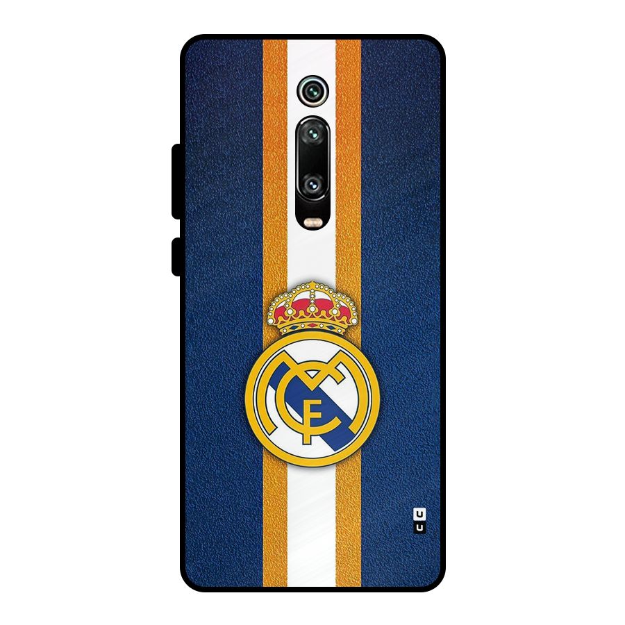 Real Madrid Stripes Metal Back Case for Redmi K20