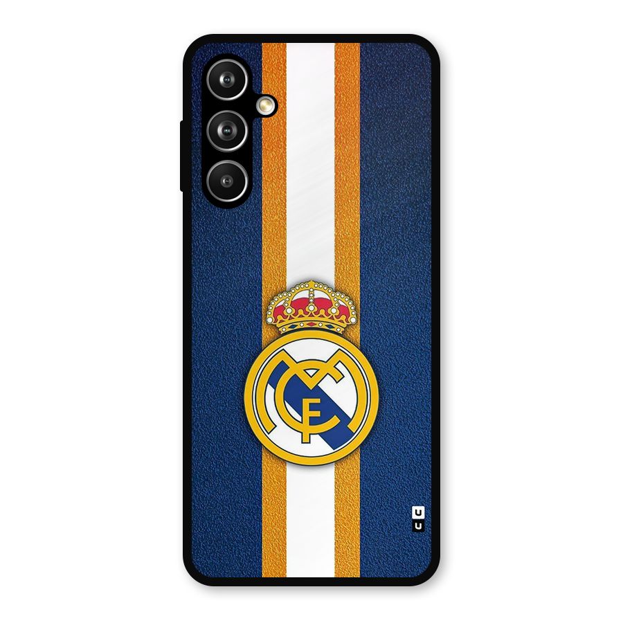 Real Madrid Stripes Metal Back Case for Samsung Galaxy M54