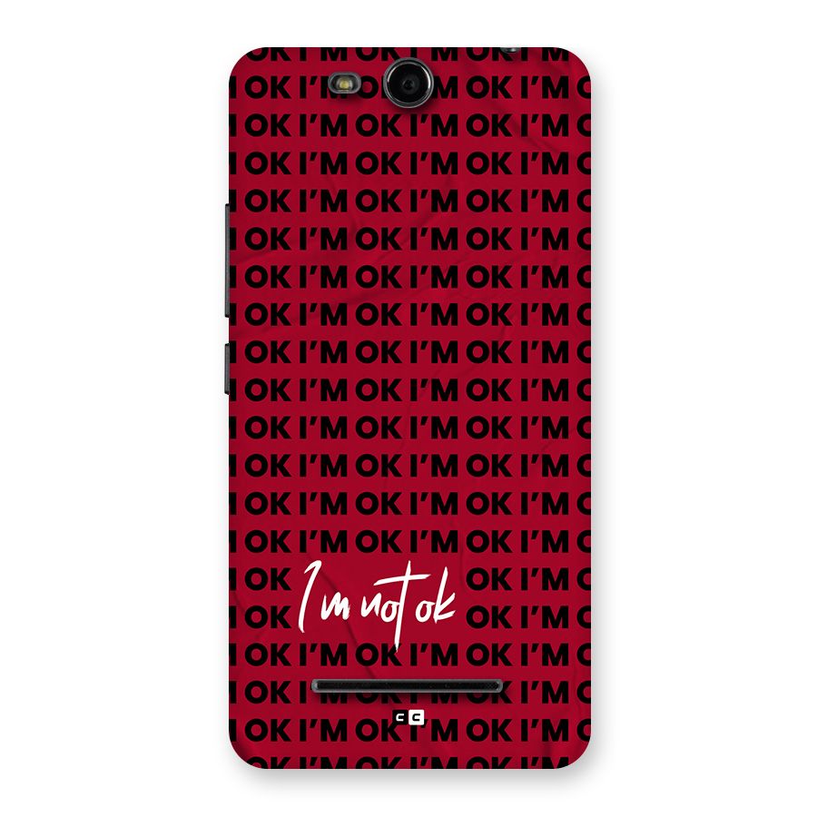 Really Not Ok Back Case for Canvas Juice 3 Q392