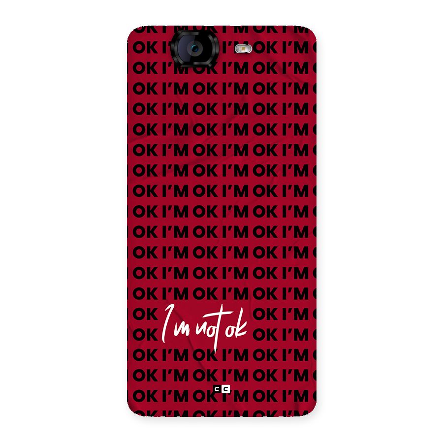 Really Not Ok Back Case for Canvas Knight A350