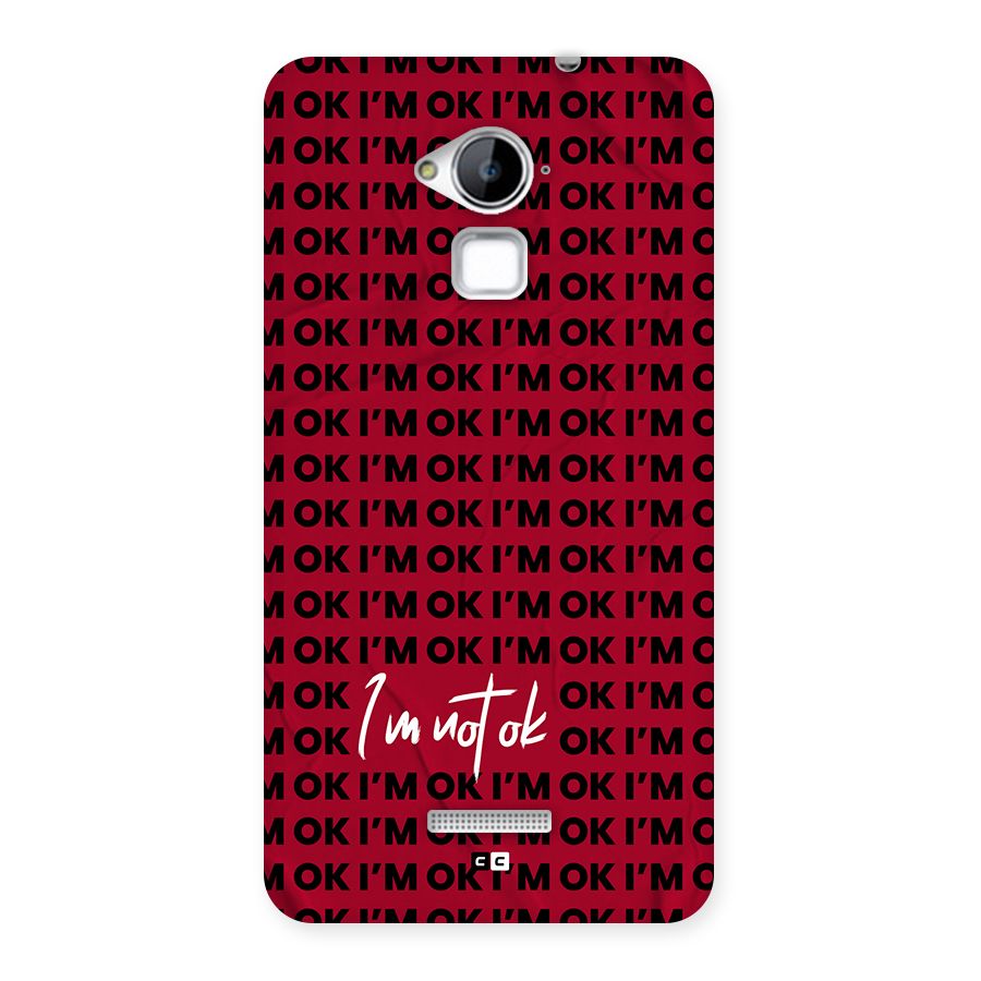 Really Not Ok Back Case for Coolpad Note 3
