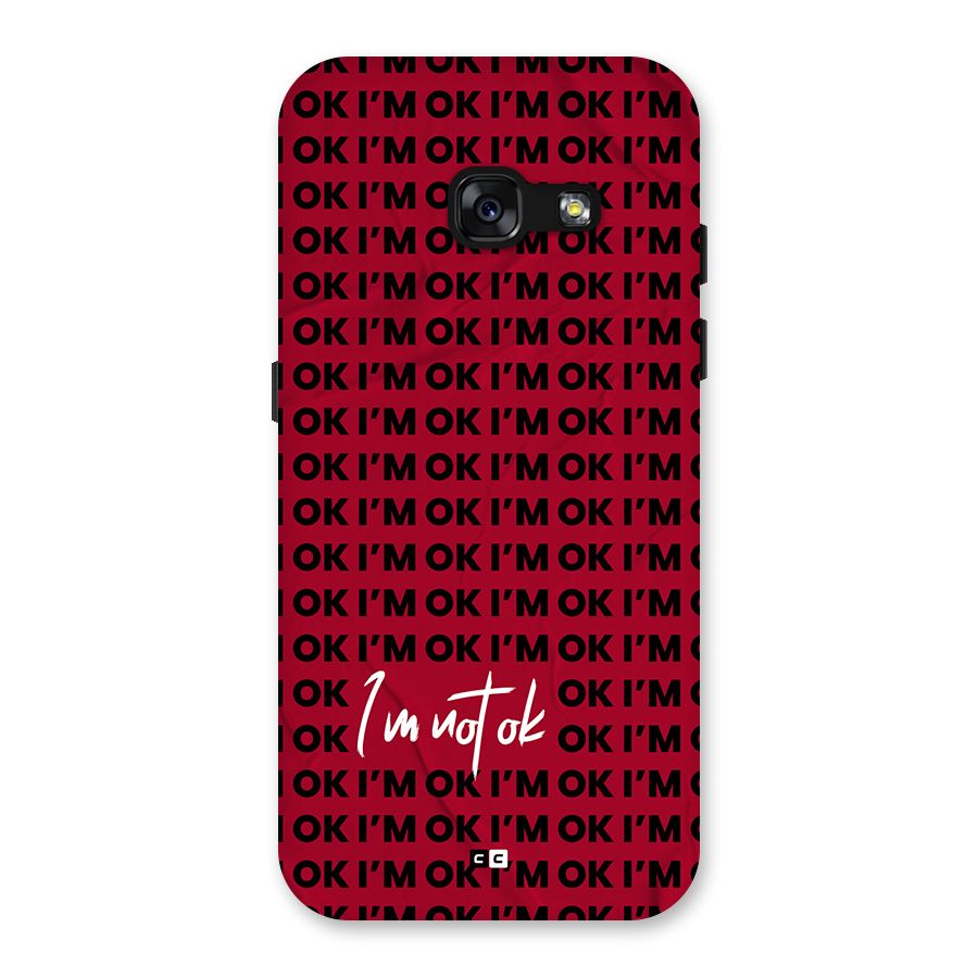 Really Not Ok Back Case for Galaxy A3 (2017)