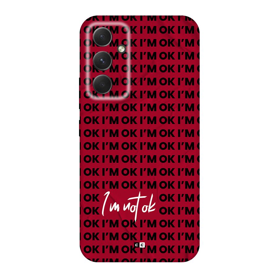 Really Not Ok Back Case for Galaxy A54