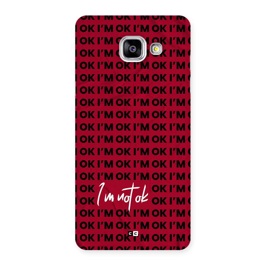 Really Not Ok Back Case for Galaxy A5 (2016)