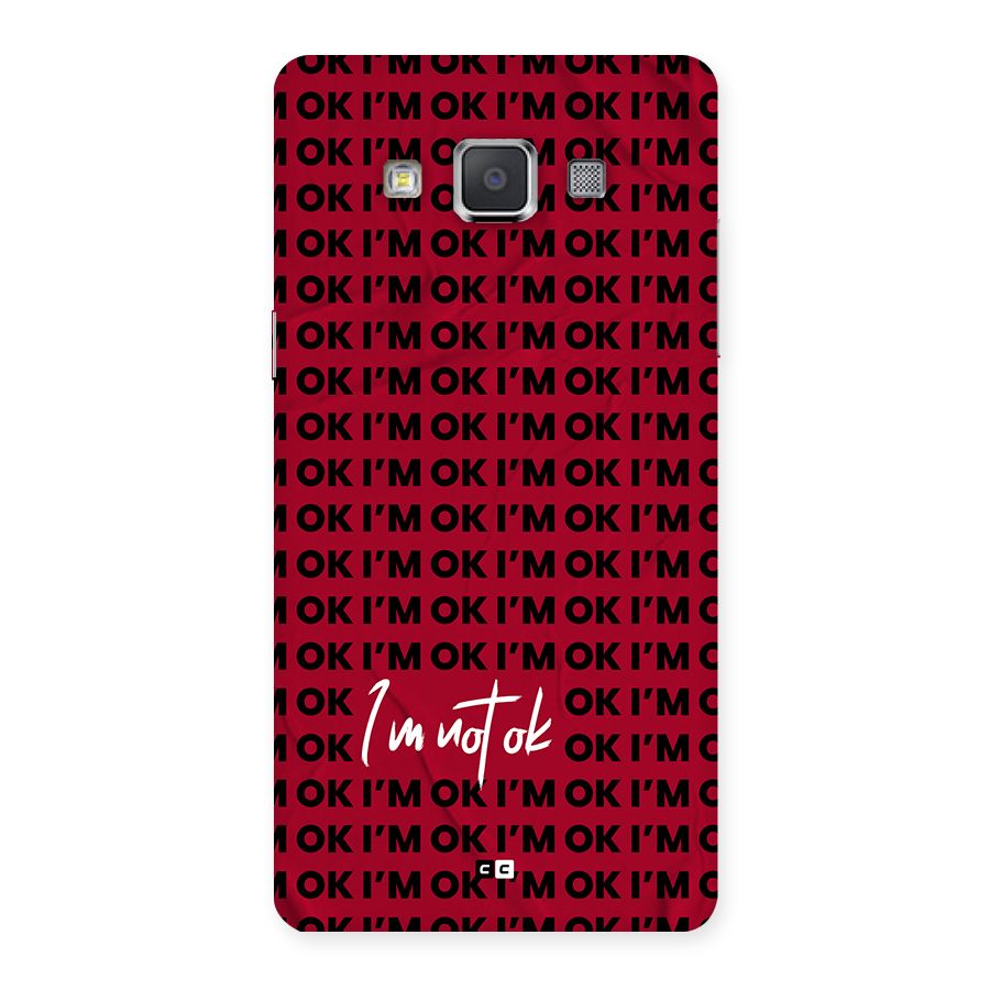 Really Not Ok Back Case for Galaxy Grand 3
