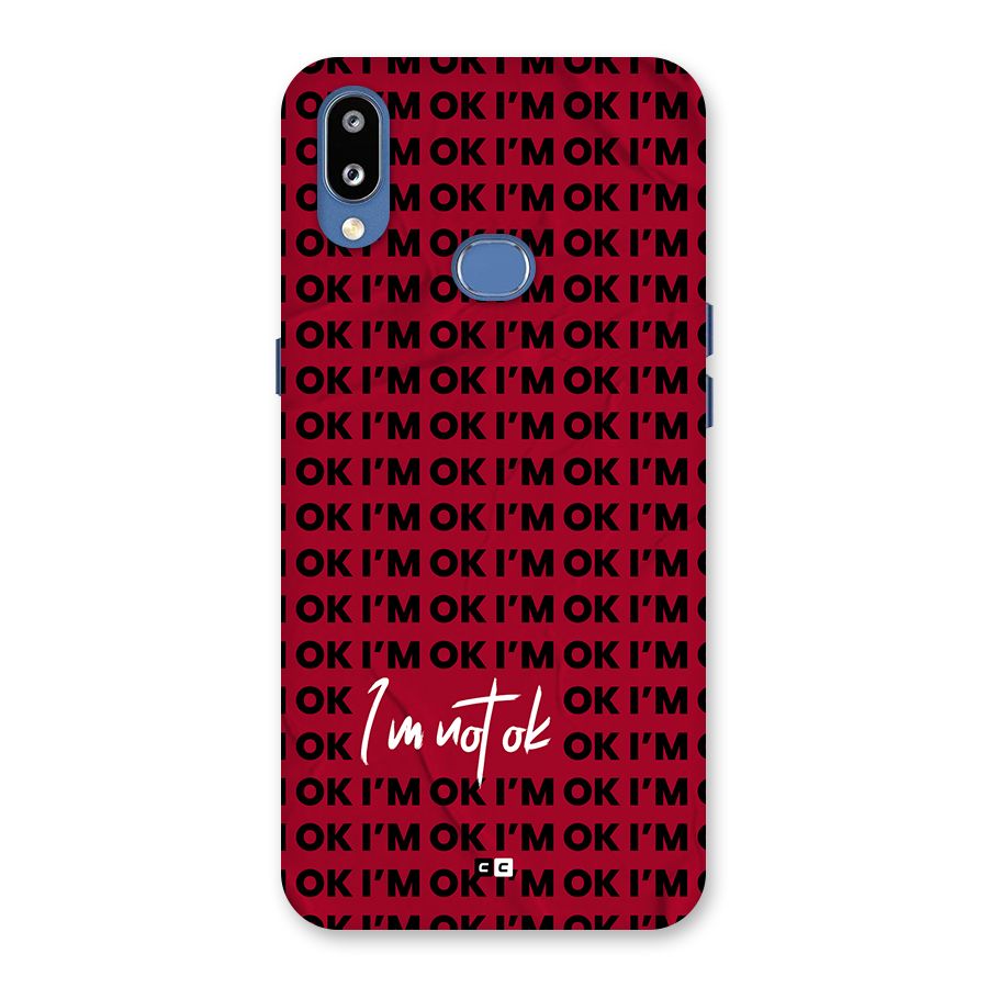 Really Not Ok Back Case for Galaxy M01s