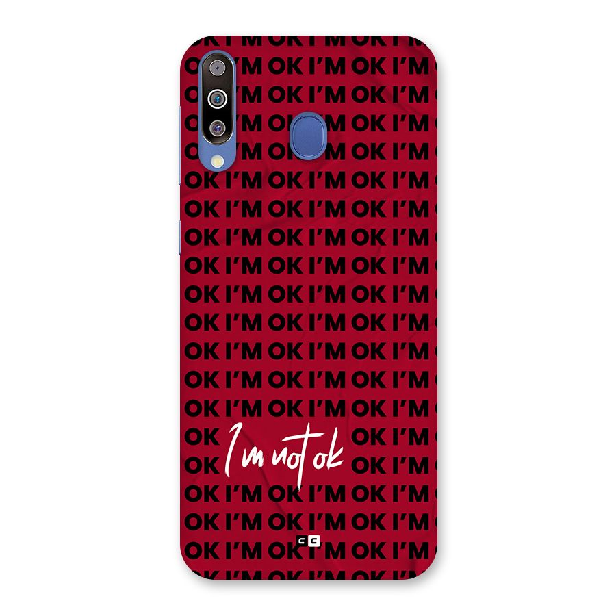 Really Not Ok Back Case for Galaxy M30