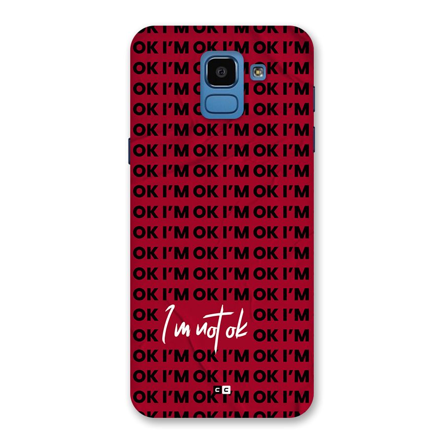 Really Not Ok Back Case for Galaxy On6