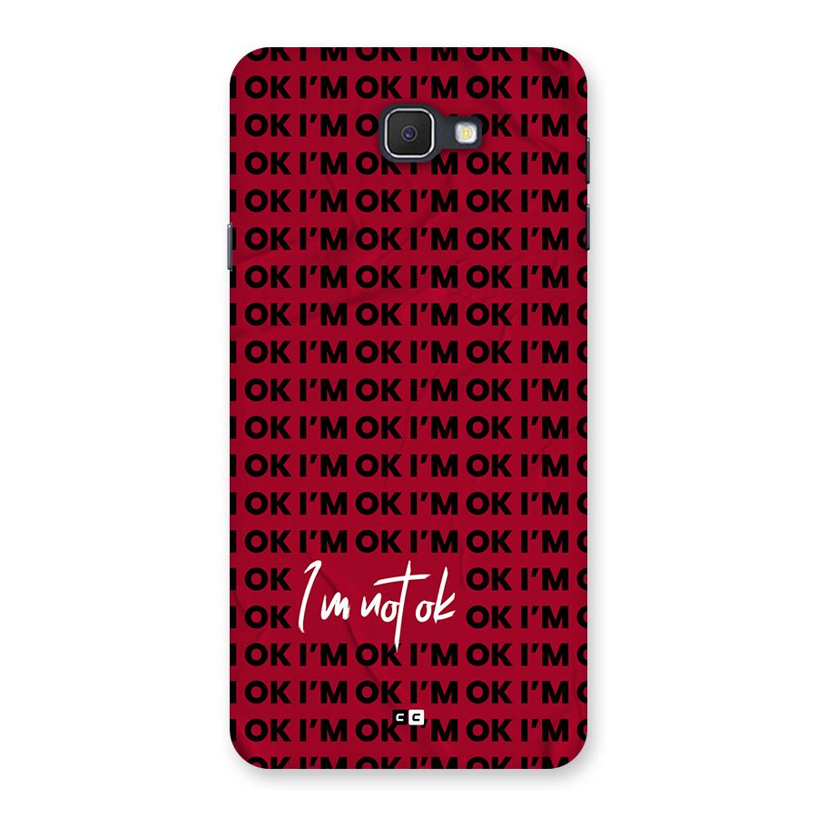 Really Not Ok Back Case for Galaxy On7 2016