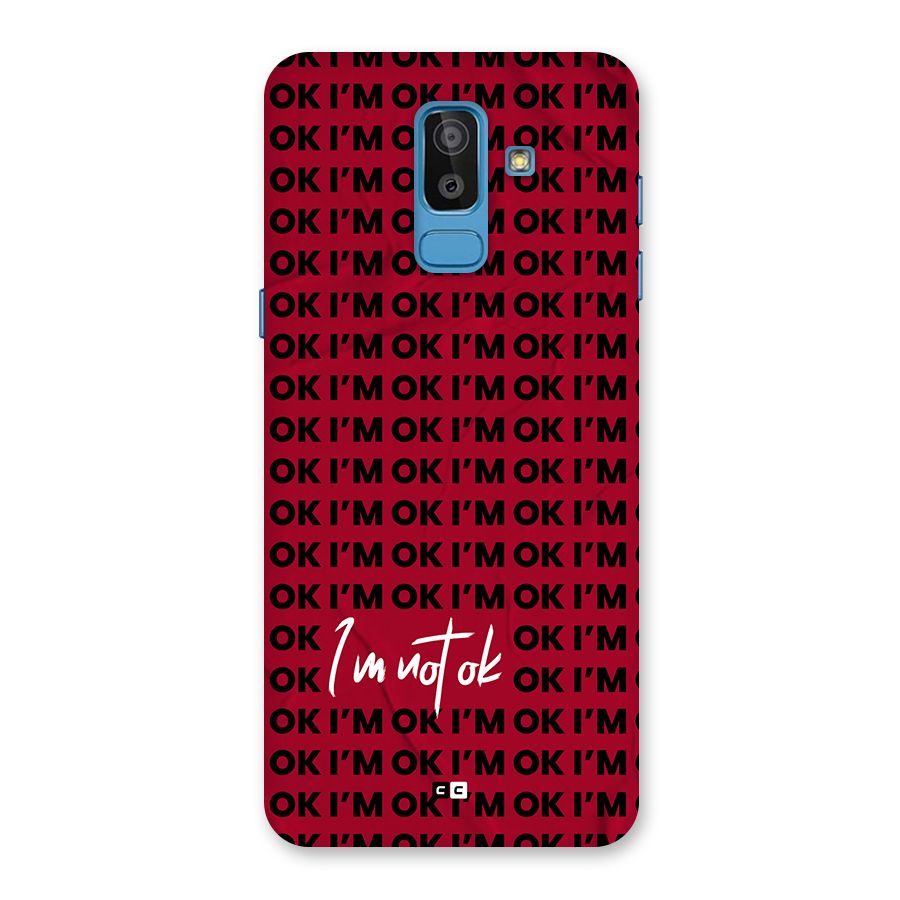 Really Not Ok Back Case for Galaxy On8 (2018)