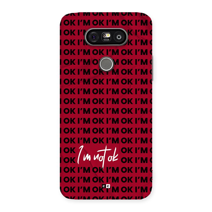 Really Not Ok Back Case for LG G5