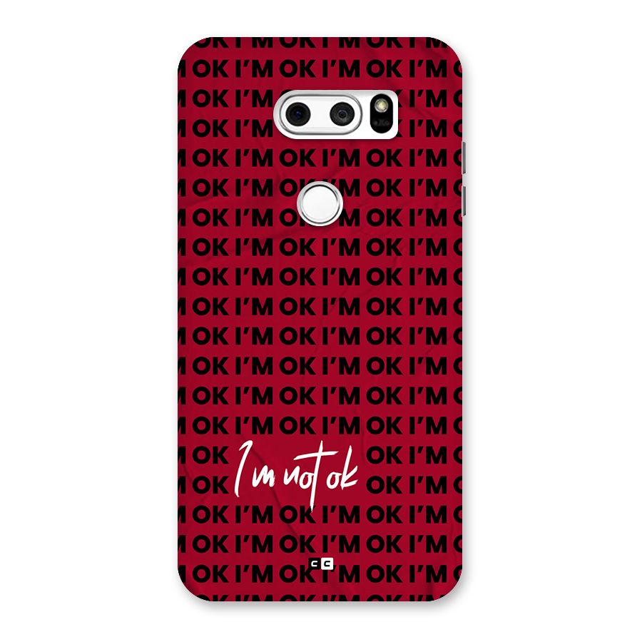 Really Not Ok Back Case for LG V30
