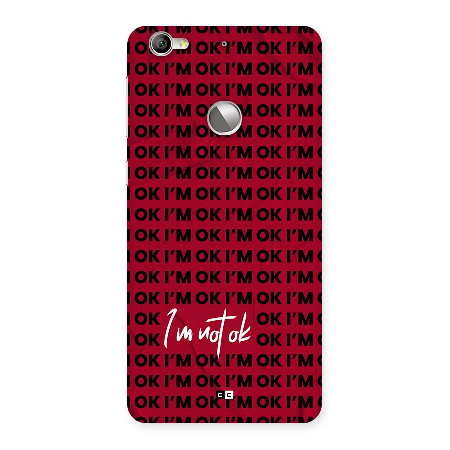 Really Not Ok Back Case for Le 1S