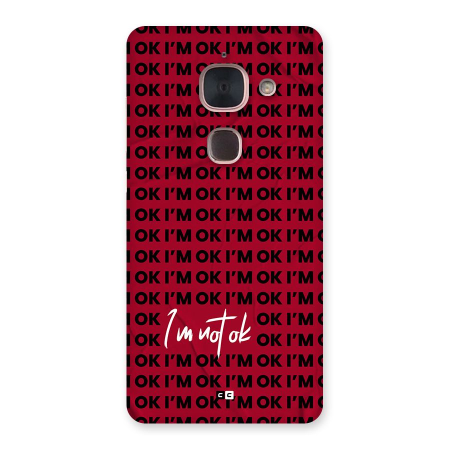 Really Not Ok Back Case for Le Max 2