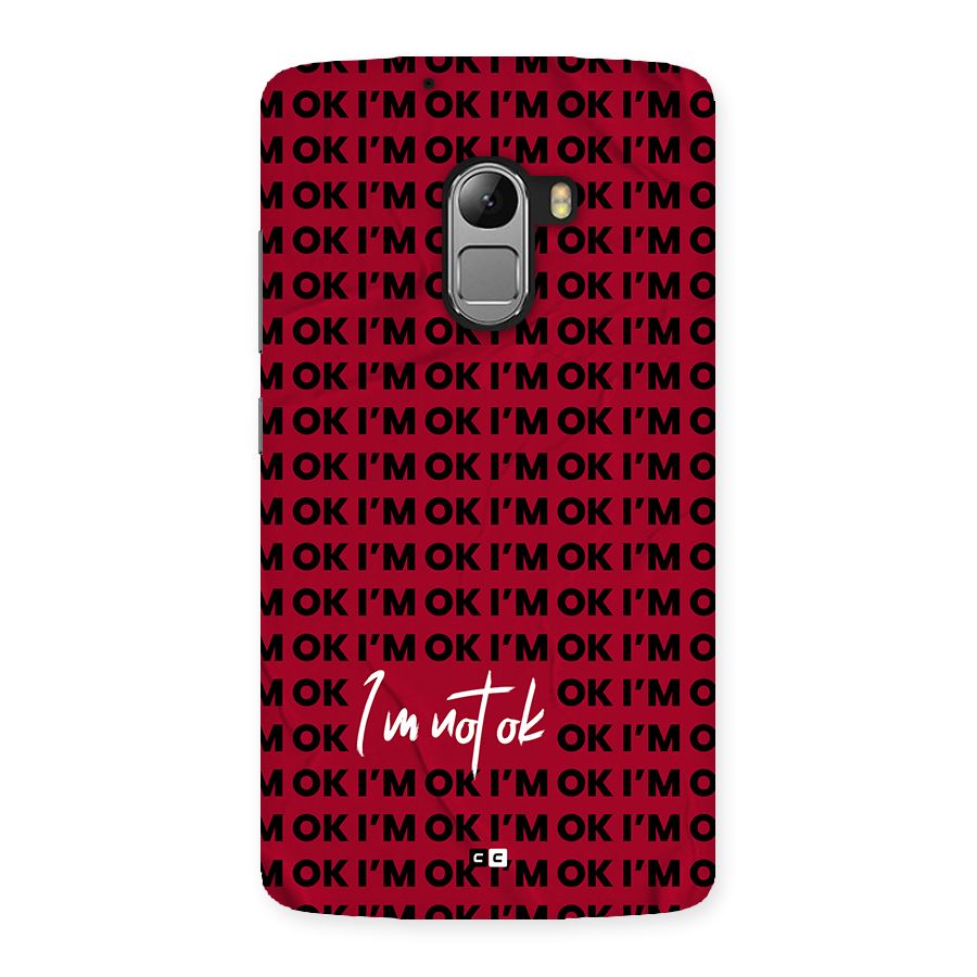 Really Not Ok Back Case for Lenovo K4 Note