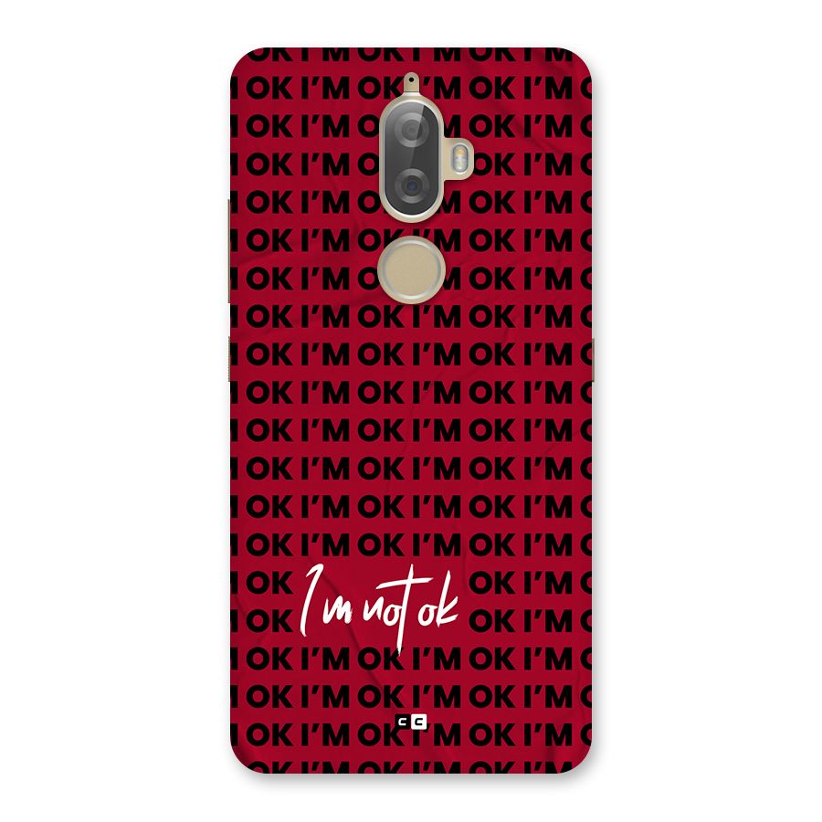 Really Not Ok Back Case for Lenovo K8 Plus