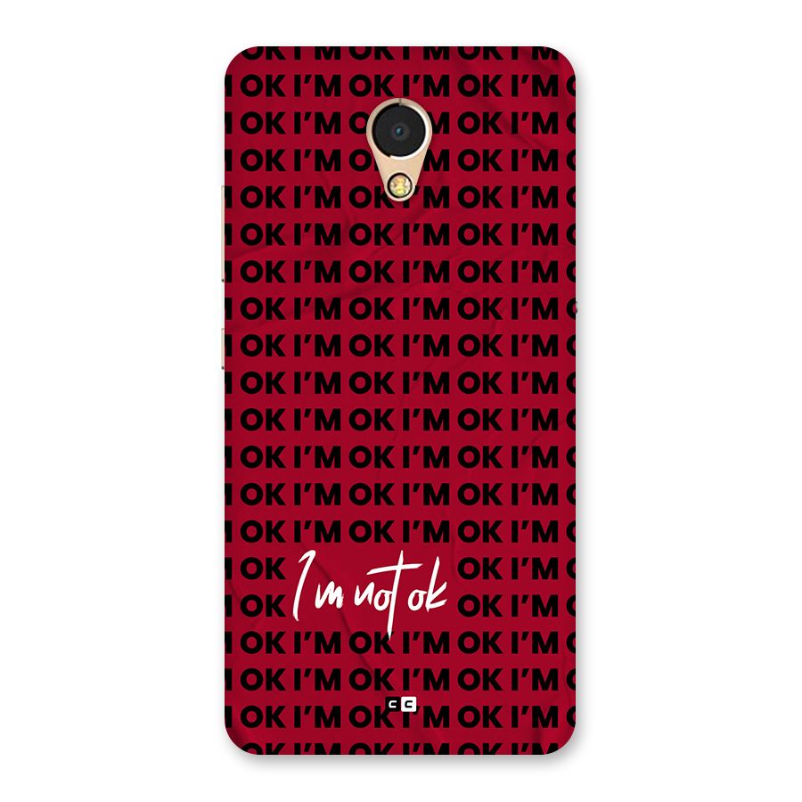 Really Not Ok Back Case for Lenovo P2