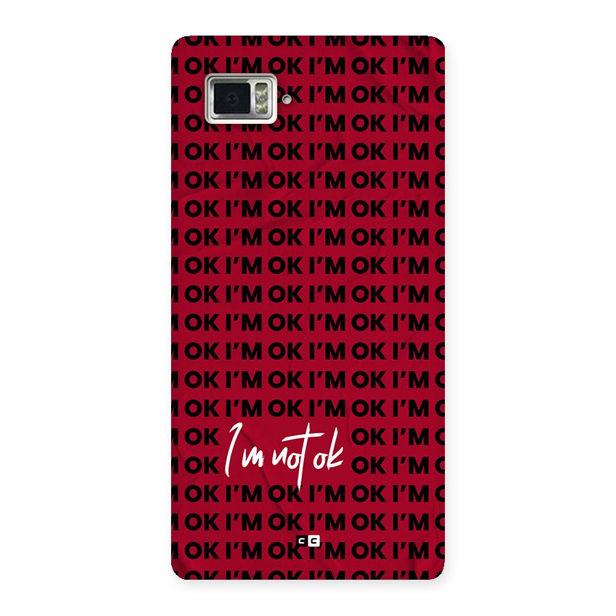 Really Not Ok Back Case for Lenovo Vibe Z2 Pro K920