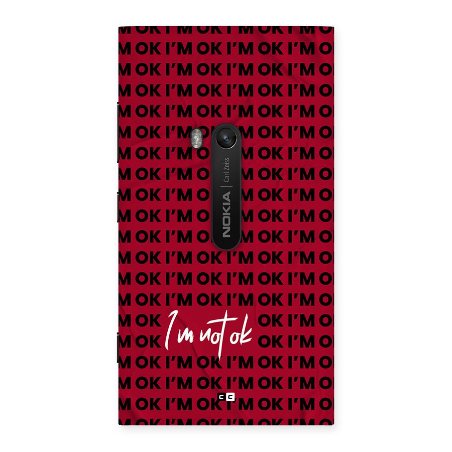 Really Not Ok Back Case for Lumia 920