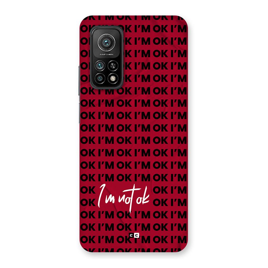 Really Not Ok Back Case for Mi 10T 5G