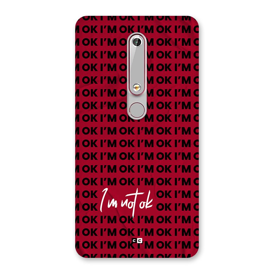Really Not Ok Back Case for Nokia 6.1