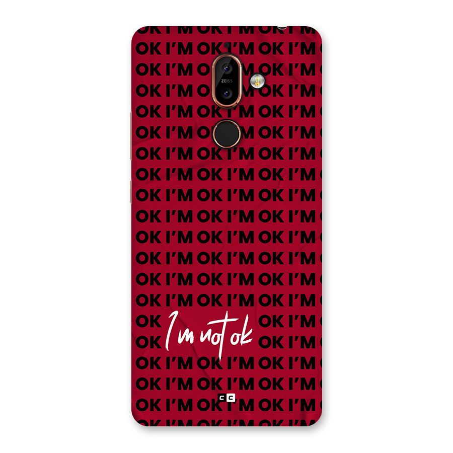 Really Not Ok Back Case for Nokia 7 Plus